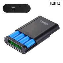 Высокое качество TOMO T4 4 шт 18650 батареи Зарядная Станция power Bank чехол Diy коробка для мобильного телефона запасные части