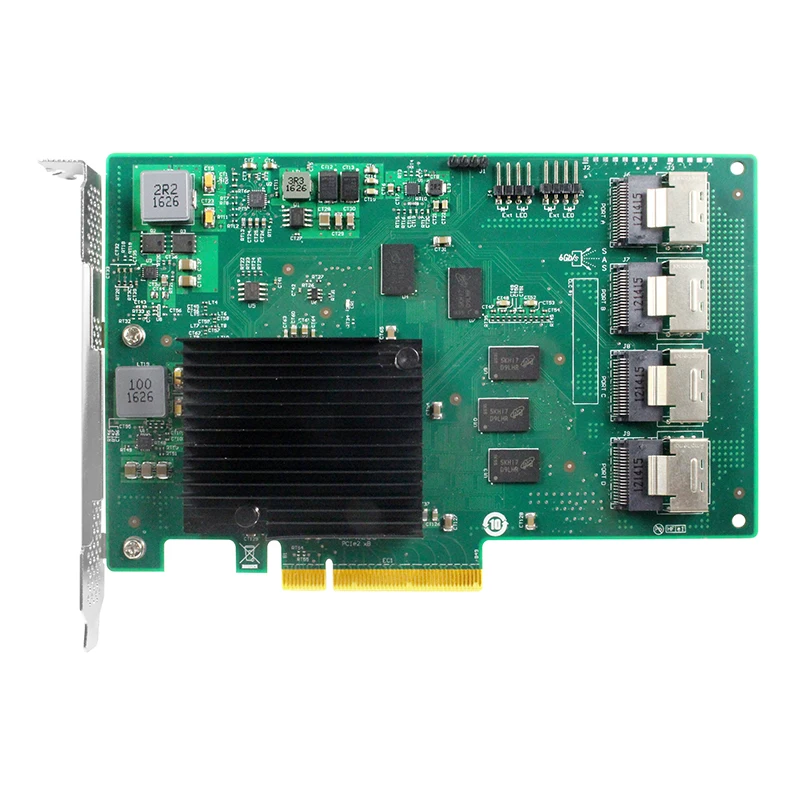 Linkreal 16 Порты и разъёмы 6 ГБ/сек. PCI Express x8 САС карты расширения