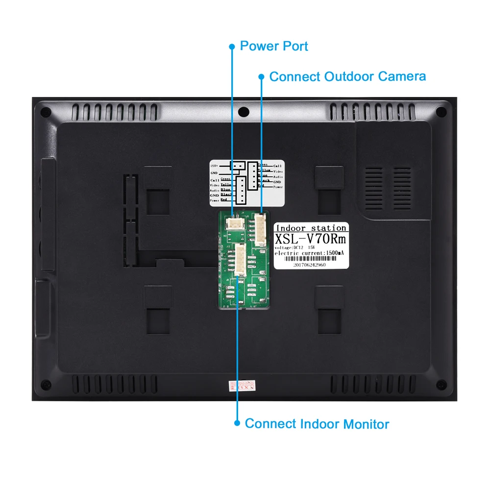 7-inch-Recording-Video-Door-Phone-Doobell-Intercom-System-with-700TVL-Night-Vision-IR-Camera-Support (2)