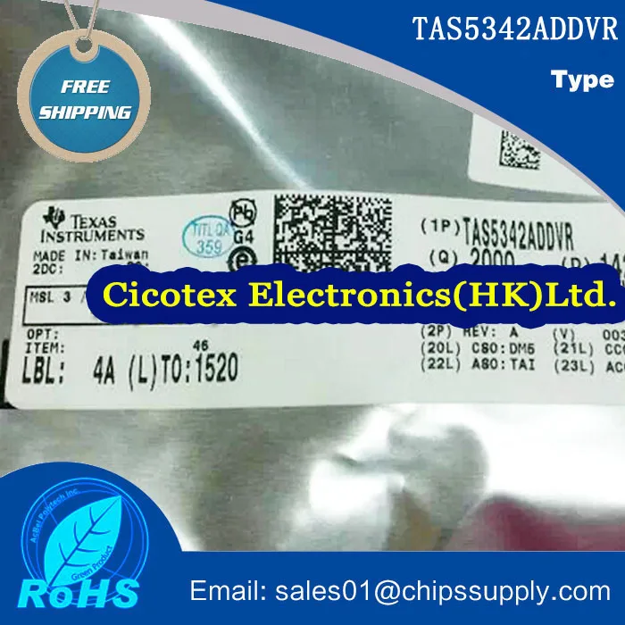 

3pcs/lot TAS5342ADDVR 5342 44HTSSOP