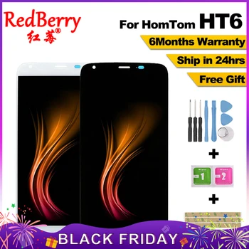 

Redberry Original Tested Well For HomTom HT6 LCD Display + Touch Screen Assembly Perfect Repair Part 5.5 inch +tools