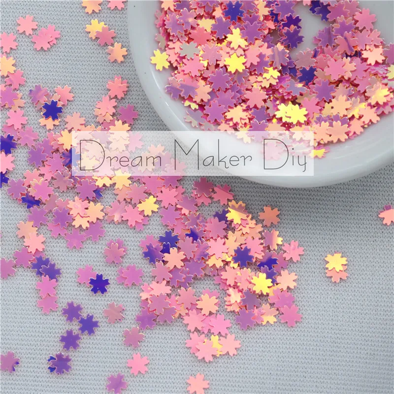 50g Brilliant Spring Flower and Vine Sequins for Crafts and Decoration