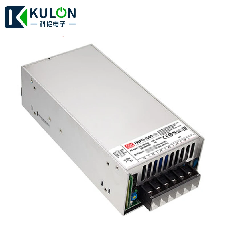 MEAN WELL HRPG-1000-12 960W 80A 12V блок питания с низким энергопотреблением активной функцией