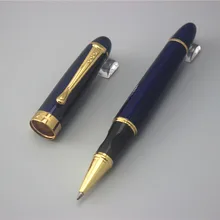Jinhao 450 Alta calidad металлический зажим de lujo pluma Фуэнте X450 толстая металлическая чернил pen18 КГП Шариковая ручка для бизнес