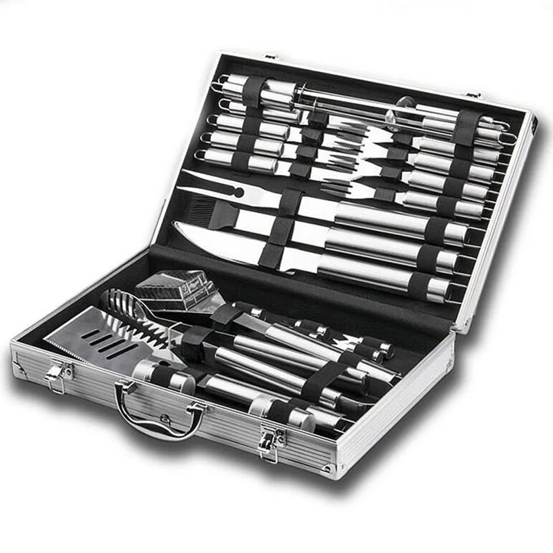 Stainless Steel Barbecue Tools Set For Barbecue Grilling