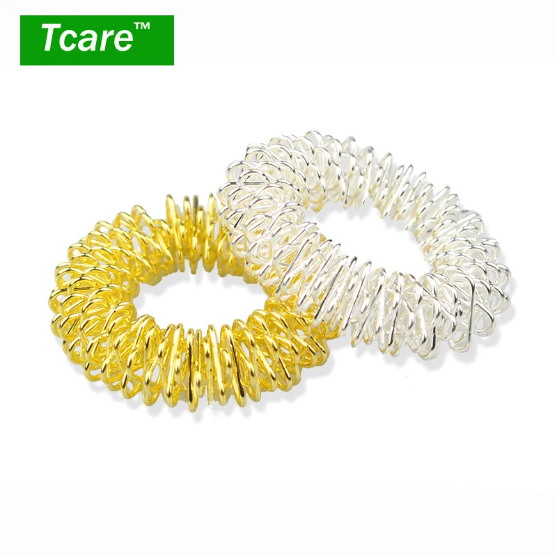 * Tcare 6Pcs/Lot Hot Sale Finger Massage Ring Acupuncture Ring Health Care Body Massage Finger Massage & Relaxation Health Care