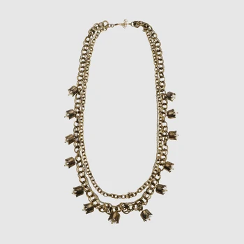 

Amorita boutique vintage flower bud necklace