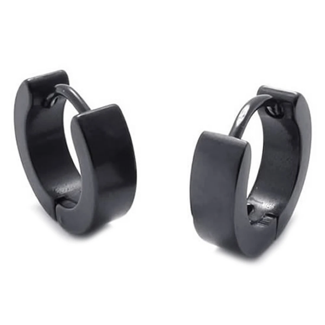 Buy Men's Jewelry Hinged Earrings Stainless Steel