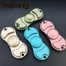 1 шт. металлический Спиннер для детей и взрослых, две страницы, красочный ручной Спиннер, металлический Спиннер антистресс, рельефные игрушки для пальцев, Gyros Figet