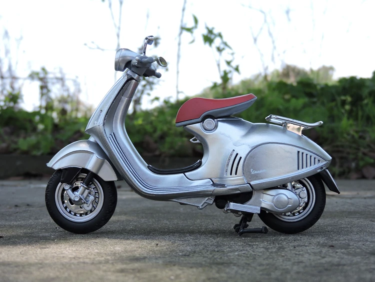 Художественный Ретро стиль 1/12 специальный литой металл VESPA 946 мотоцикл Настольный дисплей Коллекция Модель