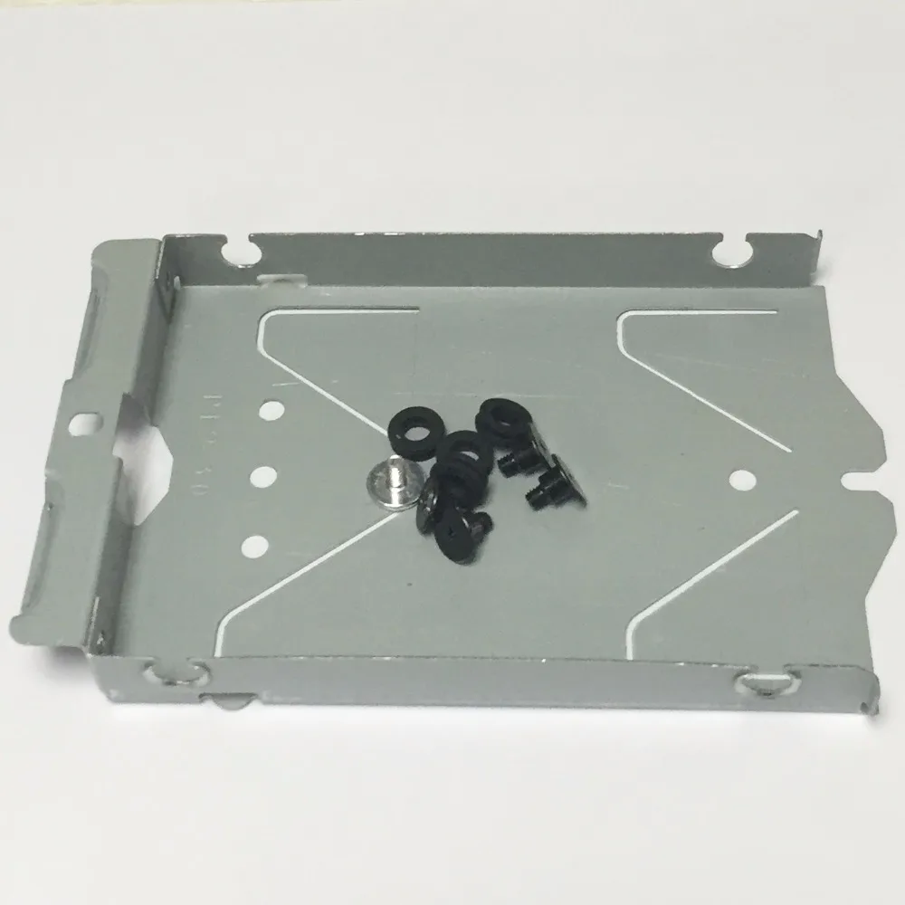 

10sets/lot high quality Hard Disk Drive Tray HDD Mounting Bracket Rack Mount kit for PS4 Super Slim 1200
