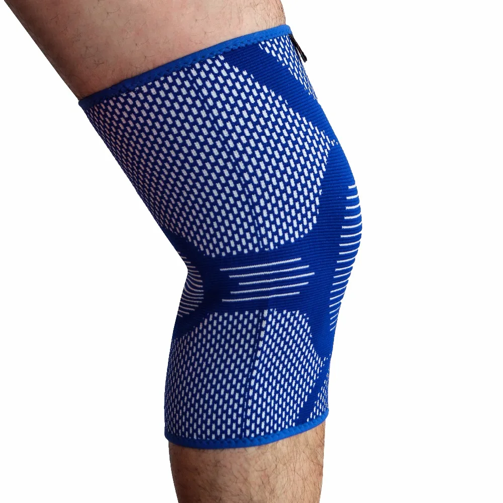 2 Pcs/lot Nylon Elastic Basketball Knee Pad For Volleyball Sports Knee Support Brace Leg Sleeve