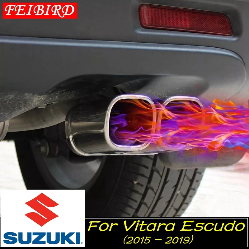 Для Suzuki Vitara Escudo 2015 2016 2017 2018 2019 задний глушитель выхлопная труба рамка для