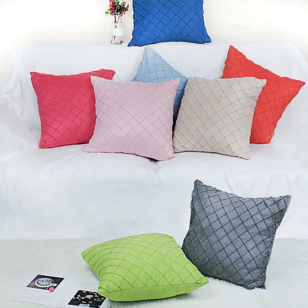 Алмазный вышитый для диванных подушек, наволочки для подушек, замшевые декоративная подушка чехол 30x50/40х40/размером 45*45/40x60/50x50 мм/55x55/60x60 см наволочка