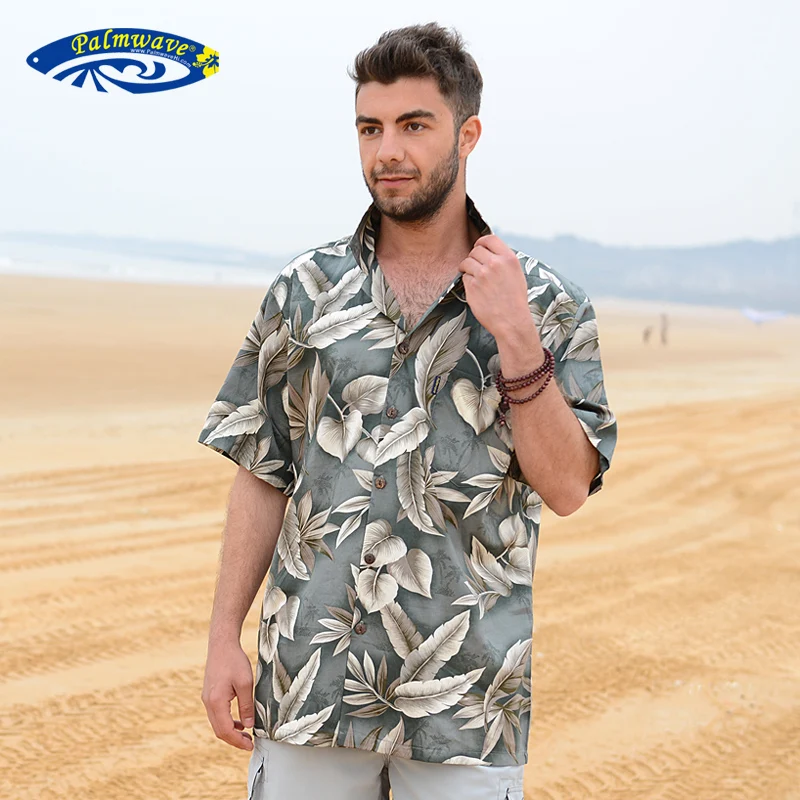 Aliexpress.com : Buy Mens Beach Border Hawaiian Shirt Tropical Summer ...