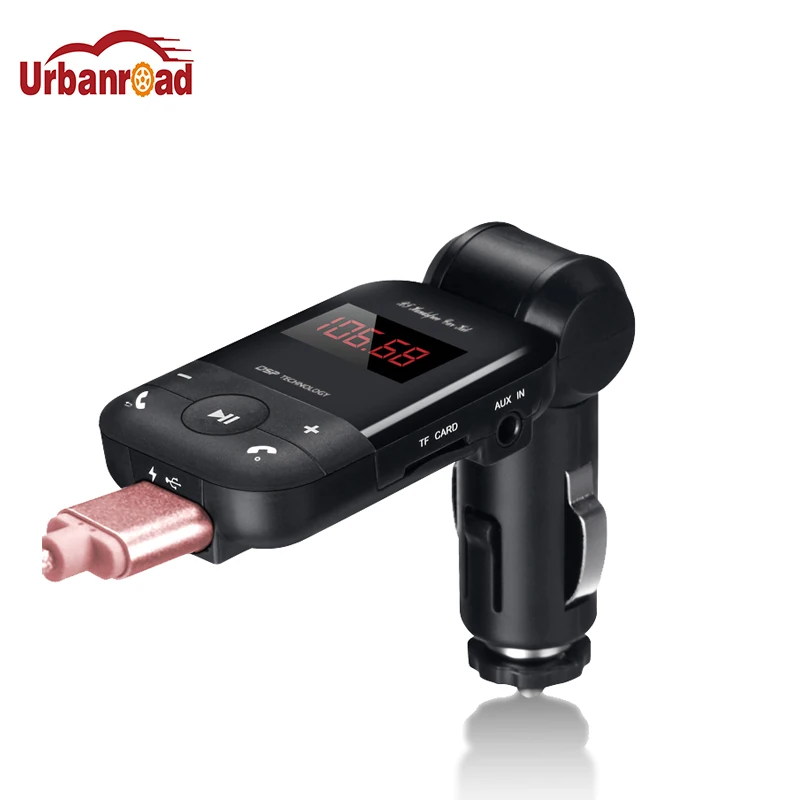 

Car Mp3 Player Wireless Bluetooth FM Transmitter FM Modulator HandsFree Car Kit A2DP 5V 2.1A USB Charger for iPhone for Samsung