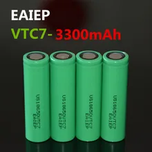 4 pieces / batch EAIEP US18650VTC7 18650 3300mah electronic products rechargeable battery large capacity mobile power battery