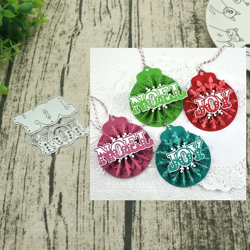 JOY letter Metal Cutting Dies Decorative Scrapbooking Steel Craft Die