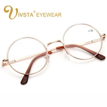 IVSTA круглые очки для чтения мужчин с градусами очки женские очки Пресбиопия+ 1,0+ 1,5+ 3,0+ 4,0+ 2,0
