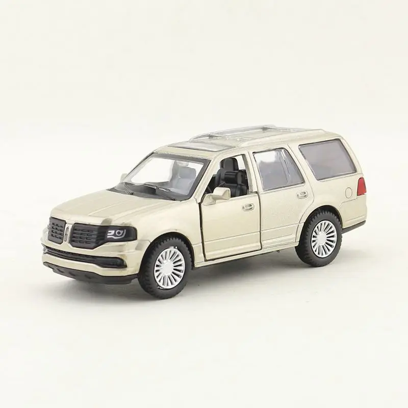 1:46 Масштаб/литая Игрушечная модель/Ford Lincoln Navigator SUV/супер спортивная машина/образовательная Коллекция/Вытяжка/подарок для детей