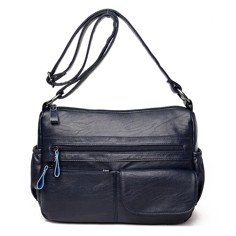 

Designer High Quality Pu Leather Women Handbags Saddle Messenger Bag Vintage Shoulder Bags Women Sac Small Crossbody Cluth Bag