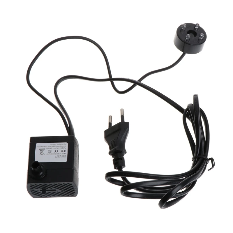 

Aquarium 220V 5W EU Plug Submersible Water Pump LED Fish Tank Fountain Fish Pond Tank Aquario Water Pumps Fish Aquatic Pet Tool