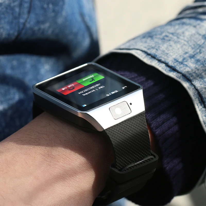 LEMFO Smart Watch Smartwatch Passometer DZ09 Support SIM TF Card Smartwatch DZ09 Reminder Smart Watch for IOS Android Phone     