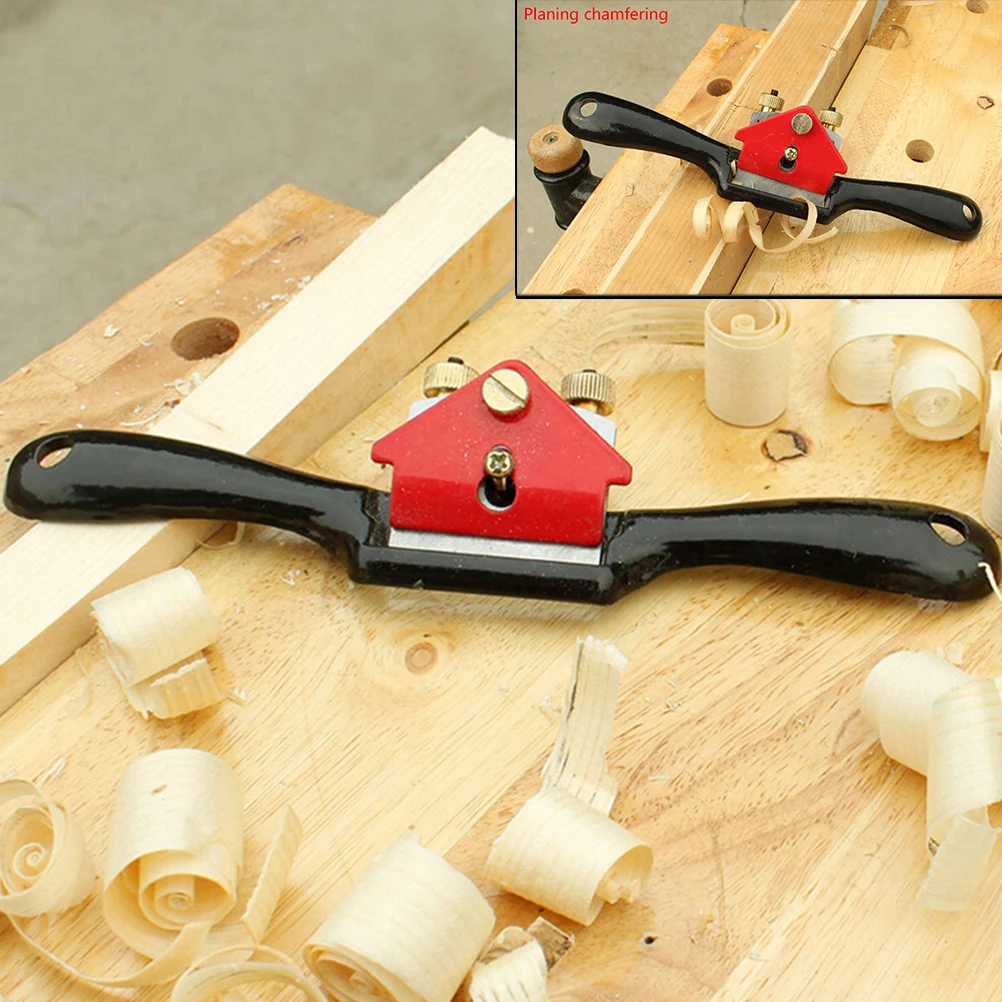 Metal 9" Metal 44mm Cutting Edge Spoke Shave Plane Spokeshave Handy