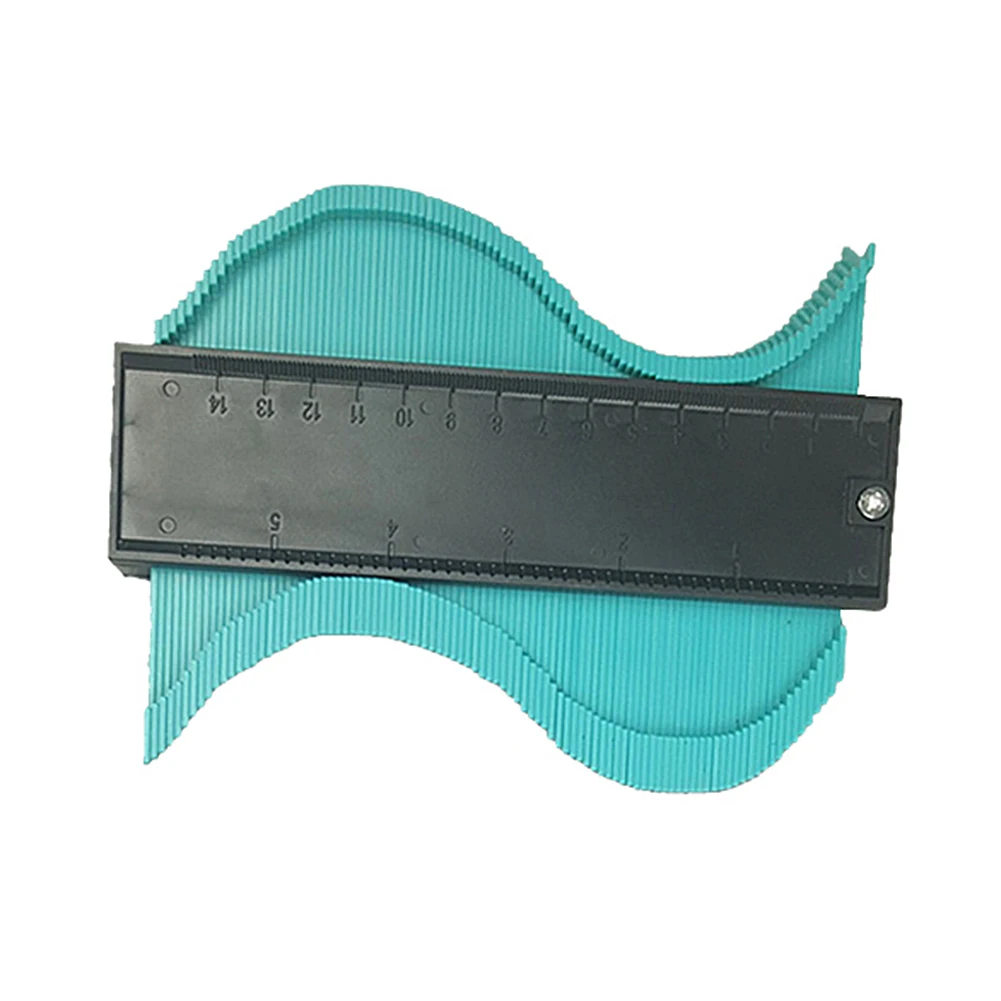 

14/25/50cm Plastic Profile Copy Contour Gauge Standard Wood Marking Tool Contour Gauge Tiling Laminate Tiles General Tools
