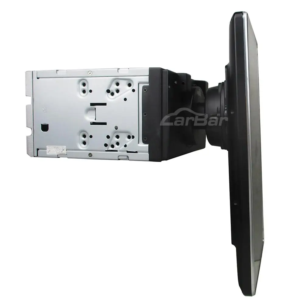 Sale Carbar 12.8" Tesla Style Rotation IPS Screen 2 Din Universal Android 8.1 Car DVD GPS Player Radio Car Stereo Voice Control 5