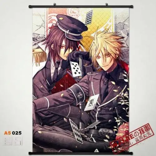 

Anime Amnesia Heroine UKYO Home Decor Poster Wall Scroll
