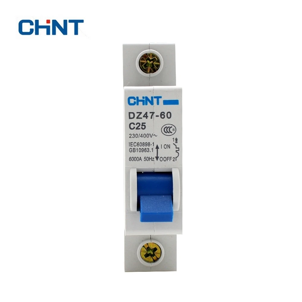 

CHINT Mcb DZ47-60 1P C25 Miniature Circuit Breaker Air Switch