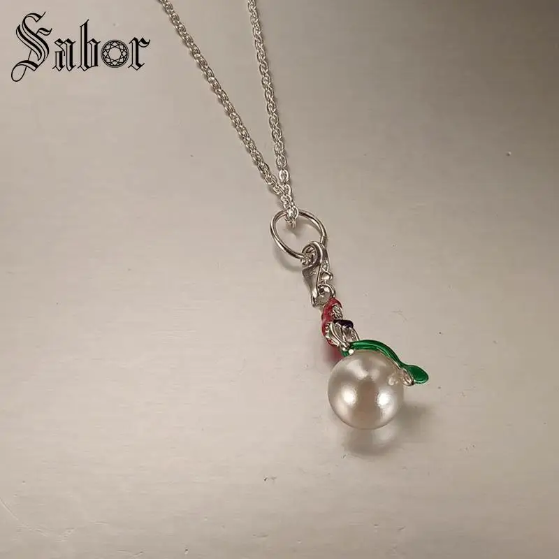Модные подвески в европейском стиле с искусственным жемчугом Diy(2,2x0,8 см) подходят для браслетов для женщин 349