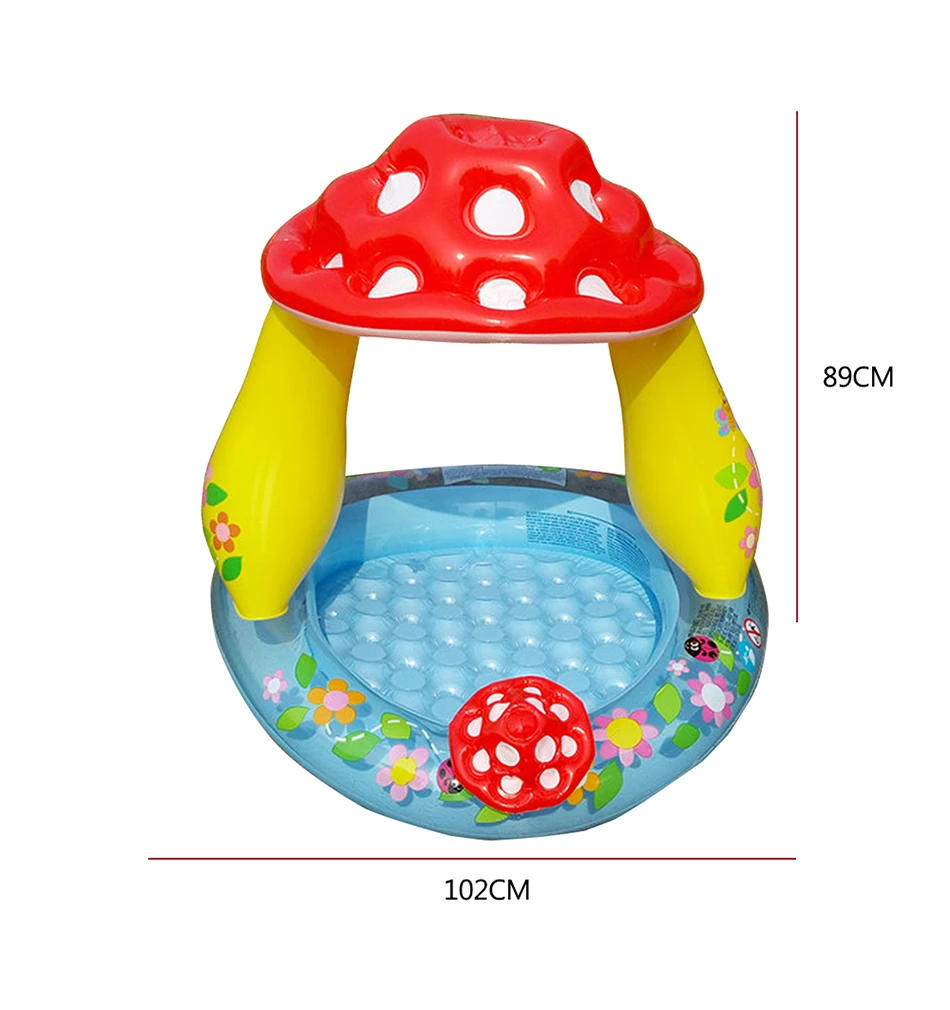 Детские надувные бассейны детский бассейн грибов детский тент бассейн садовые бассейны для детей летние товары первой необходимости для детей воды бассейна