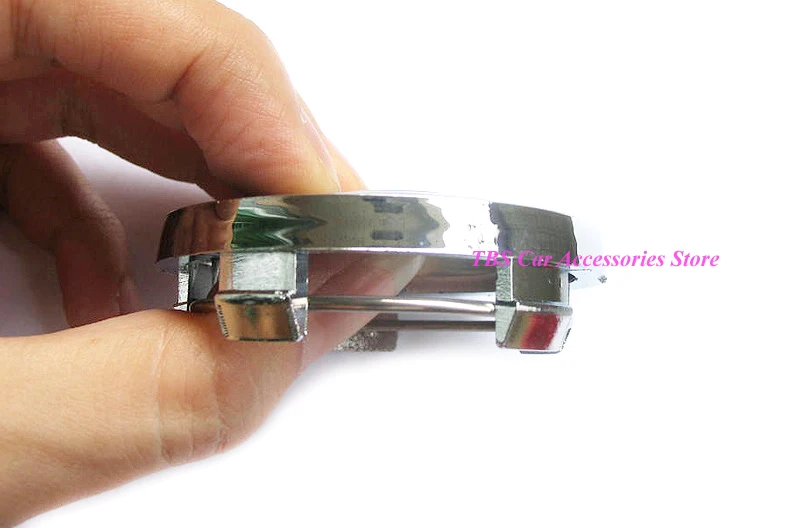 Chrome base cap side