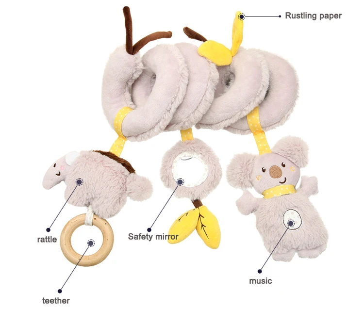 Playpen-Baby-Crib-Hanging-Toys-Cot-Bed-Stroller-Rattles-Infant-Carrier-Accessories-Coala-Spiral-Winding-Toy-for-Early-Education-06