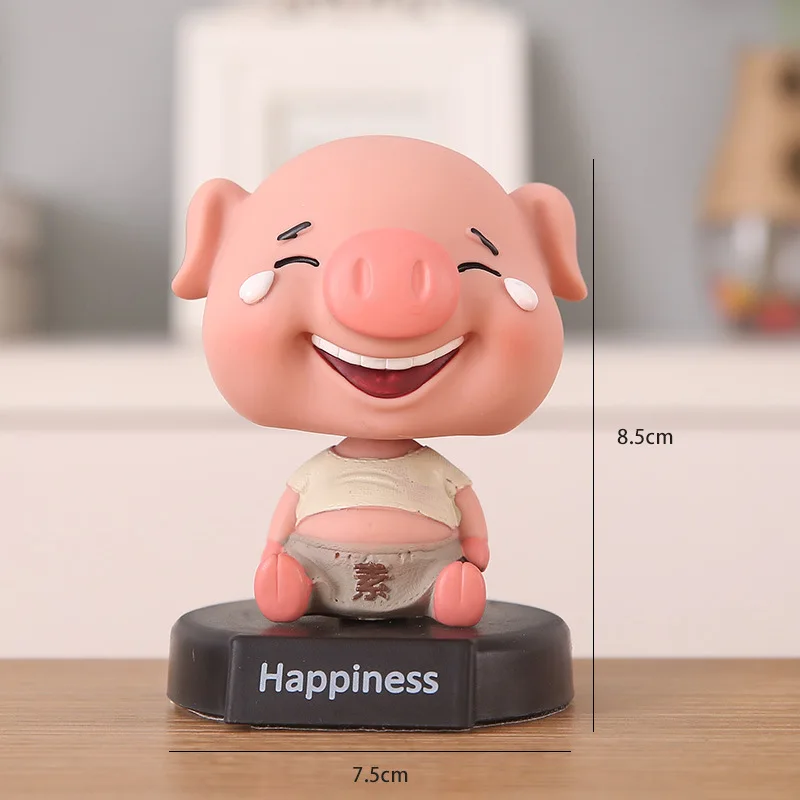 Lovely Pig Figurine (4)