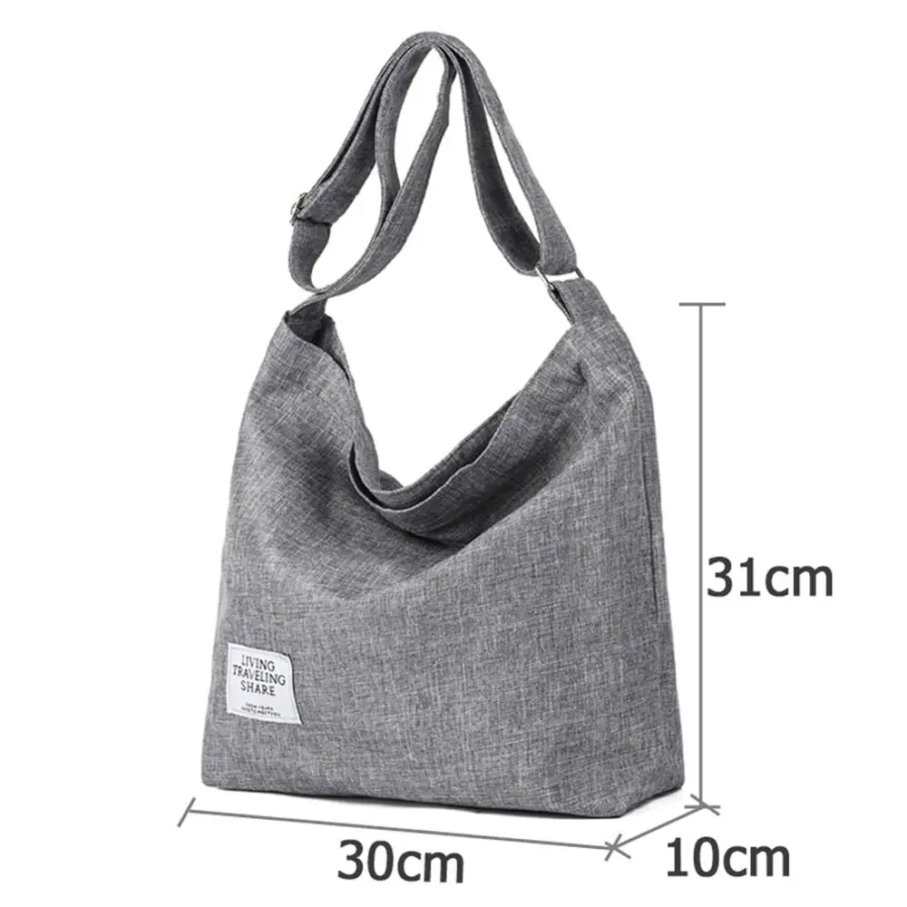 Canvas Crossbody Shoulder Bags Women Girls Totes Casual Messenger Handbags