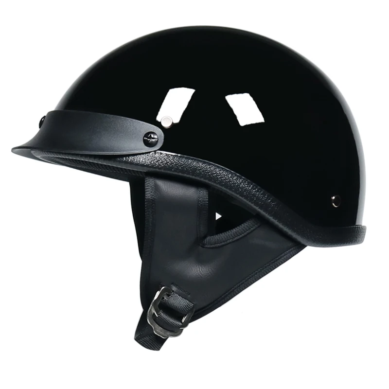 Half face Motorcycle Helmet vintage retro scooter jet helmet Cruiser