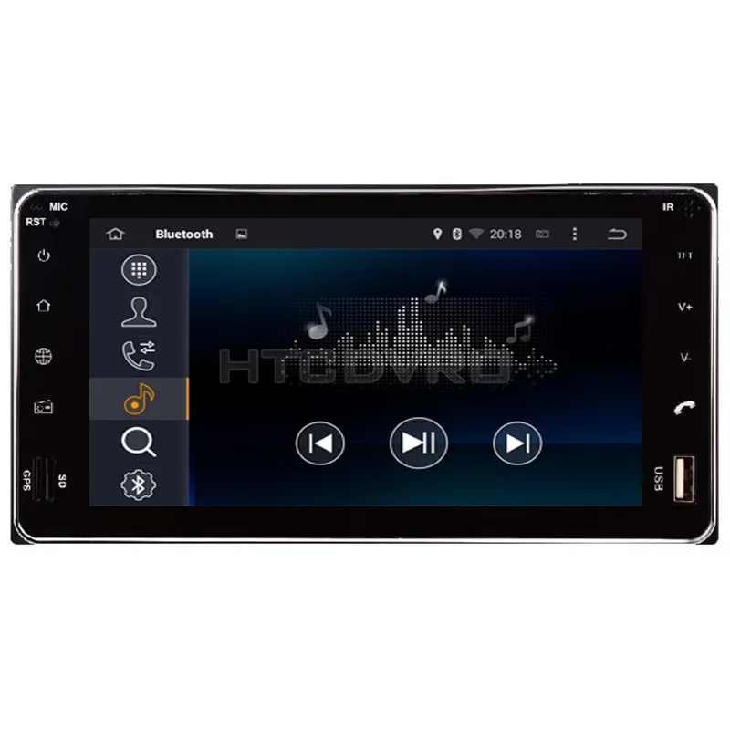 Discount YMODVHT 7inch Octa Core 4GB+32GB Android 9.0 Car DVD Player for Toyota Corolla Radio Stereo GPS Navigation 5