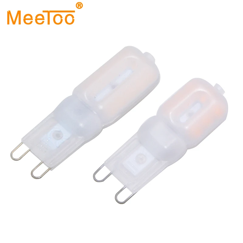 

SMD2835 3W 5W Led Lamp AC 120V 220V G9 14Leds 22Leds Bulb Replace 30W 40W Halogen Lamp In Transparent Frosted Cover Lampada Led