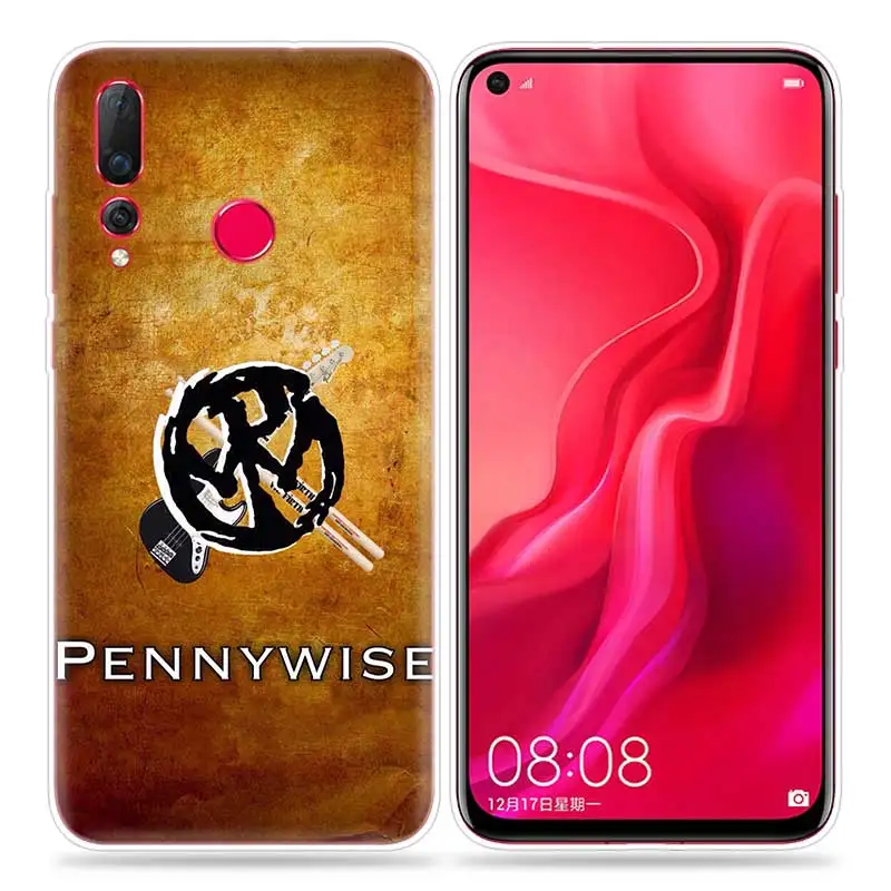 Чехол Pennywise с изображением клоуна для huawei Honor 7C 7A 7S 8X 8C 9i 9N P8 P9 Y9 Lite Pro, мягкий чехол из ТПУ