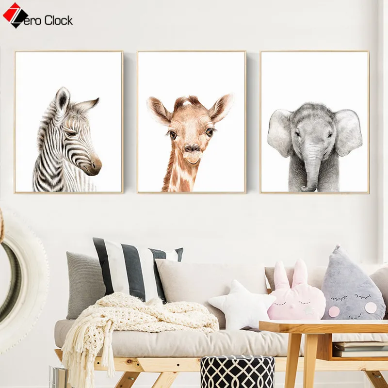 safari nursery wall decor