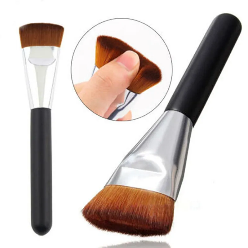 2017 Hot small Popular flat contour brush repair face brush makeup