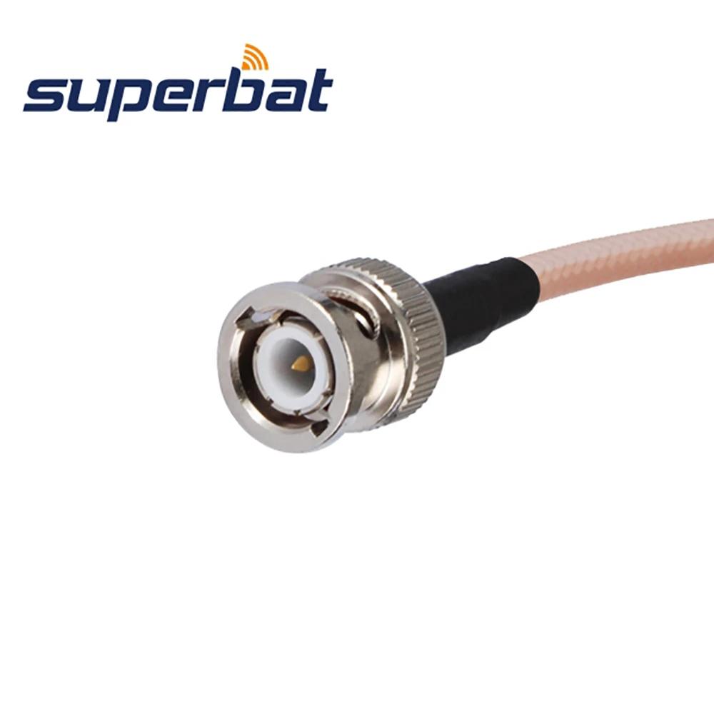 BNC Male to Plug Straight RF Coaxial Pigtail Jumper Cable