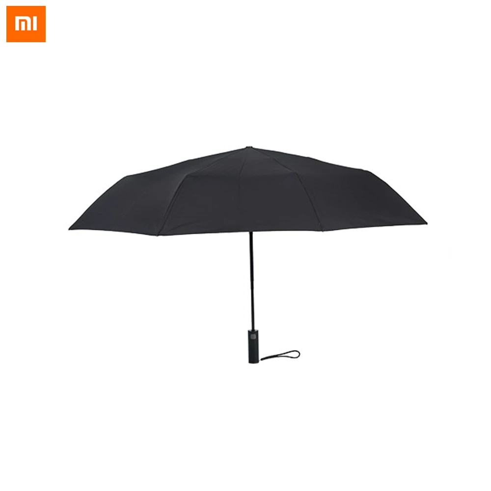 paraguas Mijia Sunny Rainy Original, plegable y encendido automático, resistente al viento, impermeable, de aluminio UV|Control remoto inteligente| AliExpress