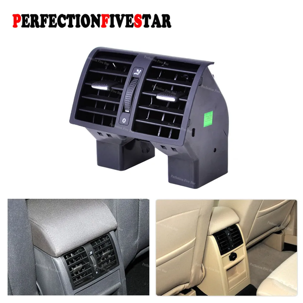 OEM Centre Console Rear Air Vent Heater Air Condition Vent Blower Outlet 1T0819203B 9B9 1TD819203A Black