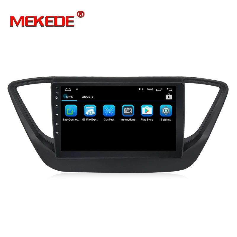 Cheap Ultra cheap!Mekede car gps dvd player for Hyundai Verna 2017 with android8.1 quad core wifi bluetooth radio gps navigation 3