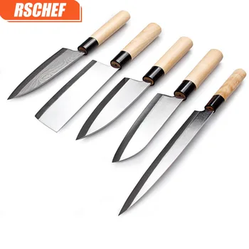 

RSCHEF 1 pcs Japanese kitchen knife stainless steel cooking knife fish tools