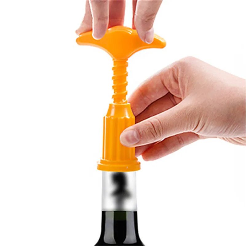 Wine Bottle Opener Air Pressure Bottle Pumps Mini Plastic Corkscrew